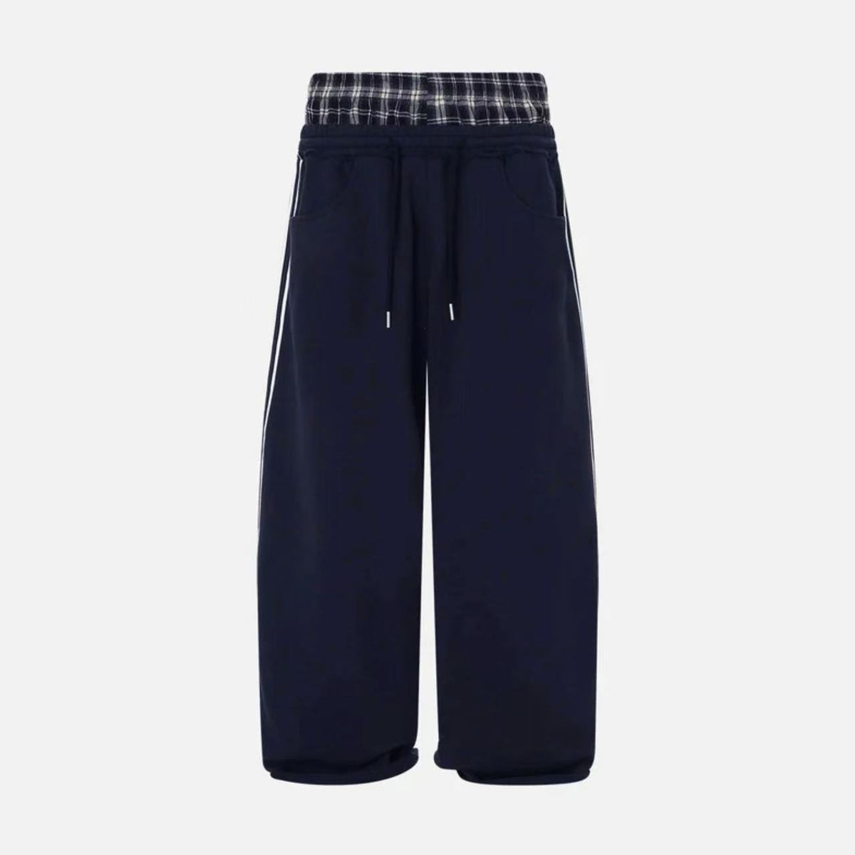 Vintage Striped High Waist Casual Pants