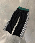 Vintage Striped High Waist Casual Pants